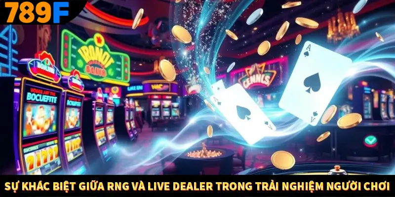 Sự Khác Biệt Giữa RNG Và Live Dealer Trong Trải Nghiệm Người Chơi