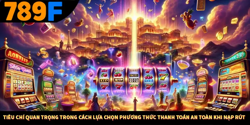 Tiêu chí quan trọng trong cách lựa chọn phương thức thanh toán an toàn khi nạp rút
