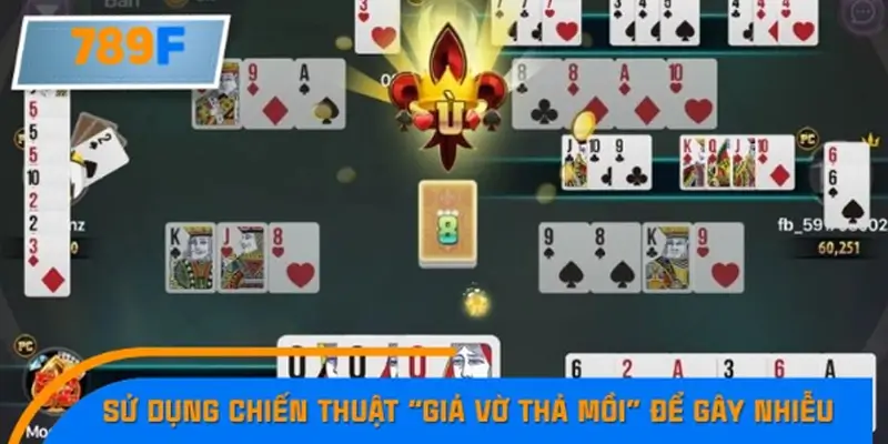 Sử dụng chiến thuật “giả vờ thả mồi” để gây nhiễu Sử dụng chiến thuật “giả vờ thả mồi” để gây nhiễu